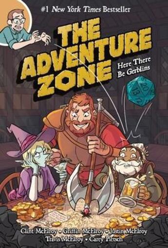 Couverture du livre « THE ADVENTURE ZONE - HERE THERE BE GREMLINS » de Clint Mcelroy et Griffin Mcelroy et Carey Pietsch aux éditions First Second