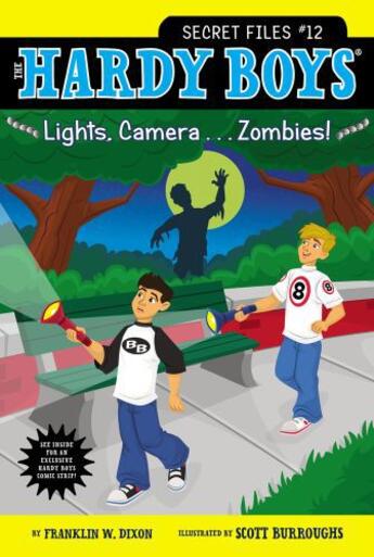 Couverture du livre « Lights, Camera . . . Zombies! » de Franklin W. Dixon aux éditions Aladdin