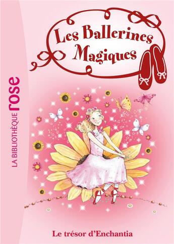 Couverture du livre « Les ballerines magiques t.25 ; le trésor d'Enchantia » de Natacha Godeau aux éditions Hachette Jeunesse