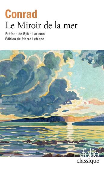 Couverture du livre « Le miroir de la mer » de Joseph Conrad aux éditions Folio