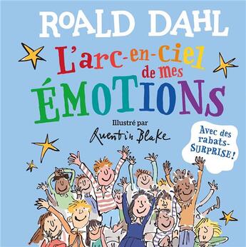 Couverture du livre « L'arc-en-ciel de mes émotions » de Roald Dahl aux éditions Gallimard-jeunesse