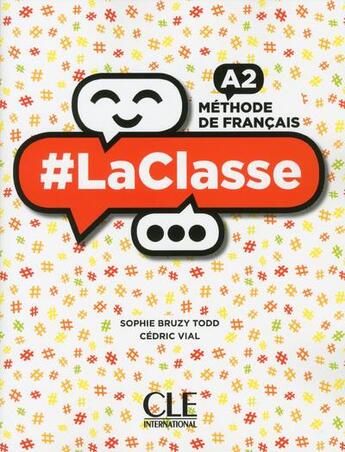 Couverture du livre « La classe niveau a2 eleve + dvd » de  aux éditions Cle International