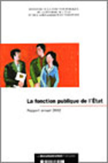 Couverture du livre « La fonction publique de l'etat » de  aux éditions Documentation Francaise