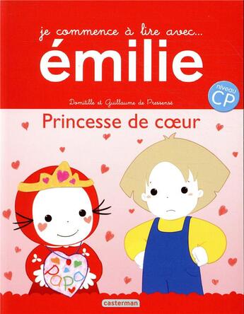 Couverture du livre « Princesse de coeur » de De Pressense aux éditions Casterman