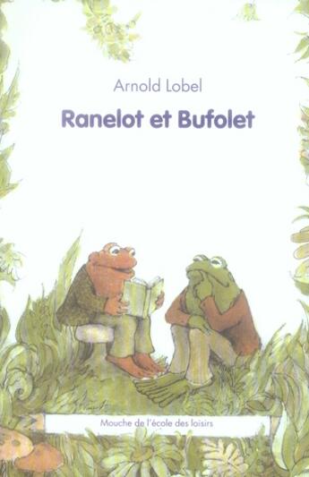 Couverture du livre « Ranelot et bufolet » de Lobel Arnold aux éditions Ecole Des Loisirs