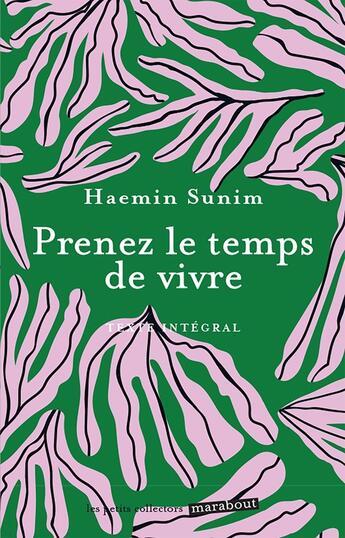 Couverture du livre « Prenez le temps de vivre » de Thierry Janssen aux éditions Marabout