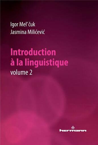 Couverture du livre « Introduction à la linguistique t.2 » de  aux éditions Hermann