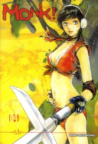 Couverture du livre « Monk t.4 » de Dong-Kee Hong aux éditions Booken Manga