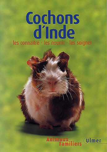 Couverture du livre « Cochons D'Inde » de Altmann Dietrich aux éditions Eugen Ulmer