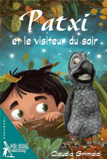 Couverture du livre « Patxi et le visiteur du soir » de Claudia Grimaldi aux éditions Pgcom