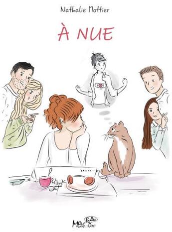 Couverture du livre « A nue » de Nathalie Mottier aux éditions Metro Bulles Et Dodo