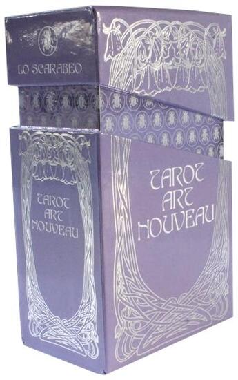 Couverture du livre « Tarot art nouveau - premium edition » de Lunaea Weatherstone aux éditions Scarabeo-jeux