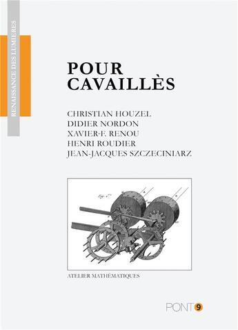 Couverture du livre « Pour cavailles » de Xavier Renou aux éditions Au Pont 9