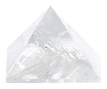 Couverture du livre « Pyramide cristal de roche - 12 cm » de  aux éditions Dg-exodif