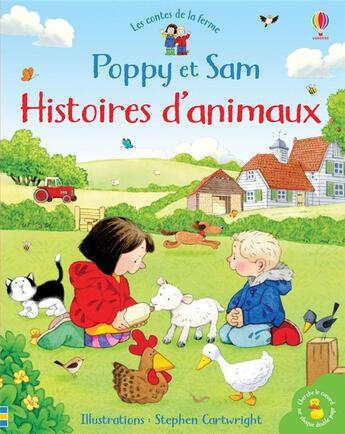 Couverture du livre « Poppy et Sam : histoires d'animaux » de Heather Amery et Stephen Cartwright aux éditions Usborne