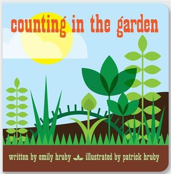 Couverture du livre « Patrick hruby counting in the garden (mini) » de Hruby Patrick aux éditions Ammo