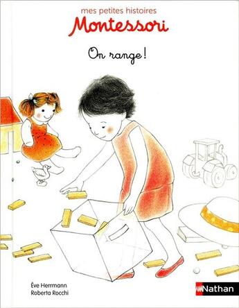 Couverture du livre « On range ! » de Eve Herrmann et Roberta Rocchi aux éditions Nathan