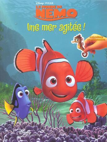 Couverture du livre « Le monde de nemo, album stickers » de Walt Disney aux éditions Disney Hachette