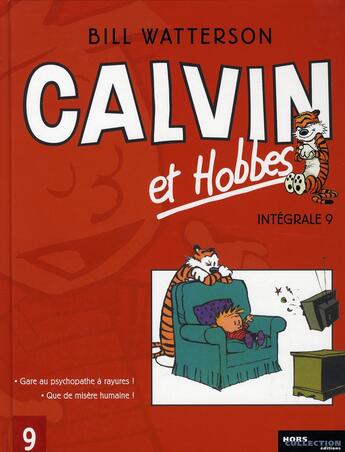 Couverture du livre « Calvin et Hobbes : Intégrale vol.9 : t.18 et t.19 » de Bill Watterson aux éditions Hors Collection