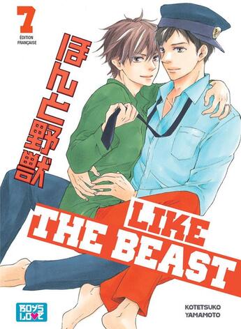 Couverture du livre « Like the beast Tome 7 » de Kotetsuko Yamamoto aux éditions Boy's Love