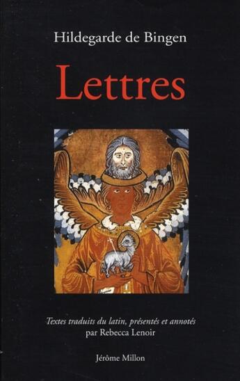 Couverture du livre « Lettres » de Hildegarde aux éditions Millon