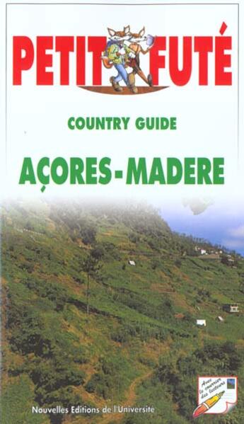 Couverture du livre « Acores madere 2000 petit fute » de Collectif Petit Fute aux éditions Le Petit Fute