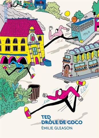 Couverture du livre « Ted, drôle de coco » de Emilie Gleason aux éditions Atrabile