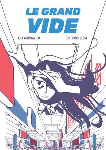 Couverture du livre « Le grand vide » de Lea Murawiec aux éditions 2024