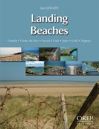 Couverture du livre « Landing beaches » de Jean Quellien aux éditions Orep