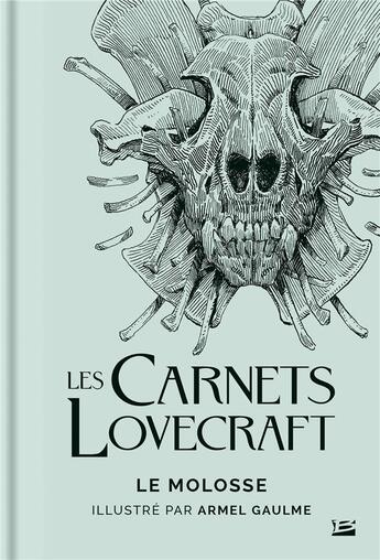 Couverture du livre « Les carnets Lovecraft ; le molosse » de Howard Phillips Lovecraft et Armel Gaulme aux éditions Bragelonne