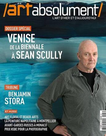 Couverture du livre « Art absolument n 66 venise sean scully juillet 2015 » de  aux éditions Art Absolument