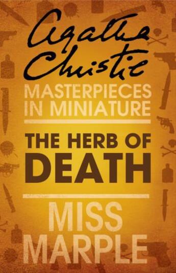 Couverture du livre « The Herb of Death » de Agatha Christie aux éditions Epagine