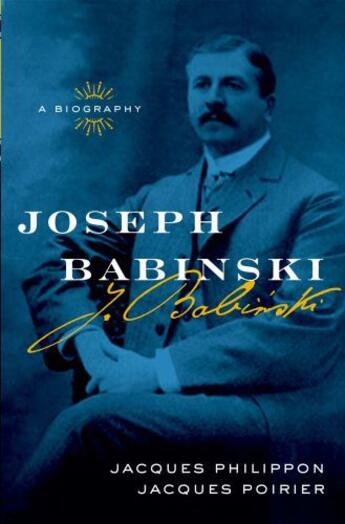 Couverture du livre « Joseph Babinski: A Biography » de Jacques Poirier aux éditions Oxford University Press Usa