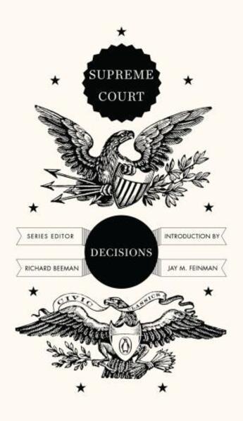 Couverture du livre « Supreme Court Decisions » de Richard Beeman aux éditions Penguin Group Us