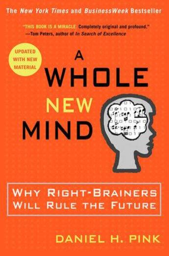 Couverture du livre « Whole new mind » de Pink Daniel H. aux éditions Random House Us