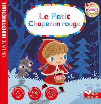 Couverture du livre « Le Petit Chaperon Rouge » de Sophie De Mullenheim et Yu-Hsuan Huang aux éditions Deux Coqs D'or