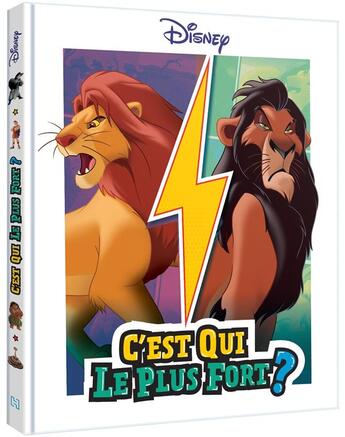 Couverture du livre « C'est qui le plus fort ? » de Disney aux éditions Disney Hachette