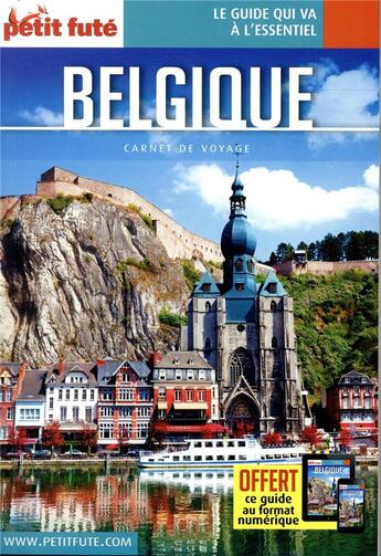 Couverture du livre « GUIDE PETIT FUTE ; CARNETS DE VOYAGE ; Belgique (édition 2019) » de  aux éditions Le Petit Fute