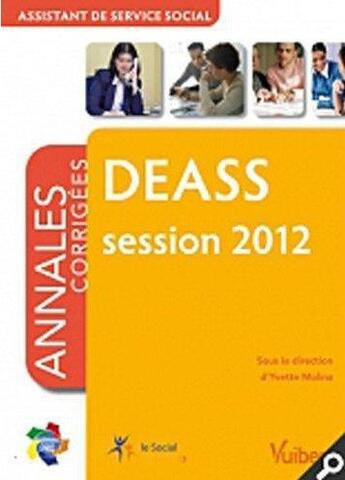 Couverture du livre « DEASS ; annales corrigées ; session 2012 » de  aux éditions Vuibert