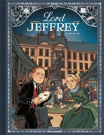 Couverture du livre « Lord Jeffrey Tome 2 : la nuit du cerf » de Hamo et Joel Hemberg aux éditions Les 3 As