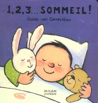 Couverture du livre « 1, 2, 3... sommeil » de Van-Genechten-G aux éditions Milan