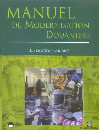 Couverture du livre « Manuel de modernisation douanière » de Sokol/De Wulf aux éditions Eska