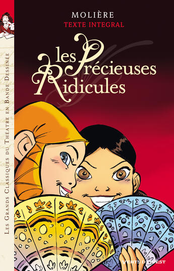 Couverture du livre « Les précieuses ridicules, de Molière » de Simon Leturgie aux éditions Vents D'ouest