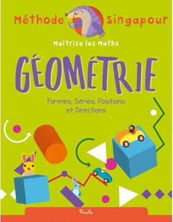 Couverture du livre « Maitrise maths singapour/geometrie » de  aux éditions Piccolia