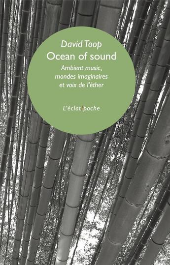 Couverture du livre « Ocean of sound : ambient music, mondes imaginaires et voix d'éther » de David Toop aux éditions Eclat