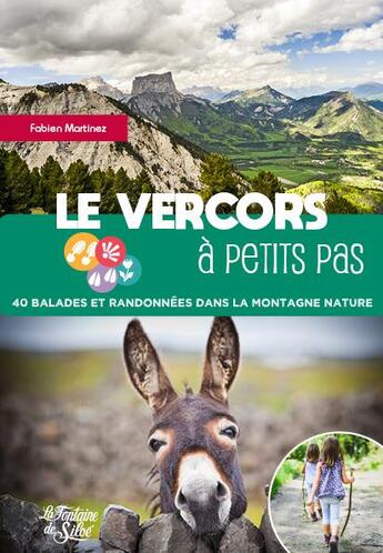 Couverture du livre « Le vercors a petits pas » de Fabien Martinez aux éditions La Fontaine De Siloe