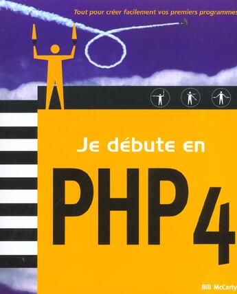 Couverture du livre « Php 4 » de Bill Mccarty aux éditions First Interactive