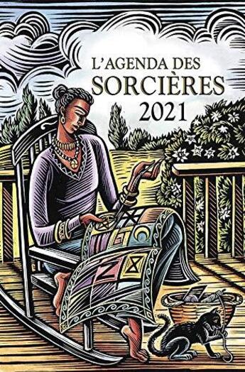 Couverture du livre « L'agenda des sorcières (édition 2021) » de  aux éditions Contre-dires