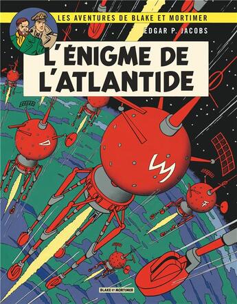 Couverture du livre « Blake et Mortimer Tome 7 : l'énigme de l'Atlantide » de Edgar Pierre Jacobs aux éditions Blake Et Mortimer