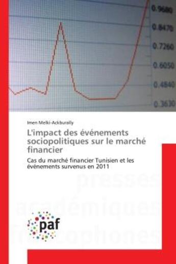 Couverture du livre « L'impact des evenements sociopolitiques sur le marche financier : Cas du marche financier Tunisien et les evenements survenus en 2011 » de Imen Melki-Ackburally aux éditions Editions Universitaires Europeennes